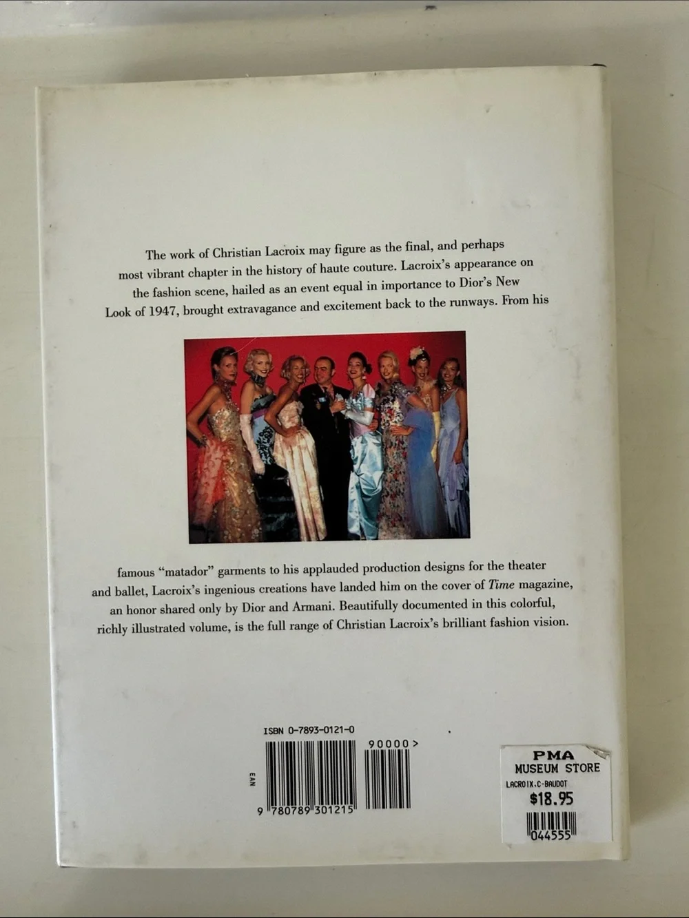 Christian Lacroix Vintage Universe of Fashion Hardcover Coffee Table Book - 1997